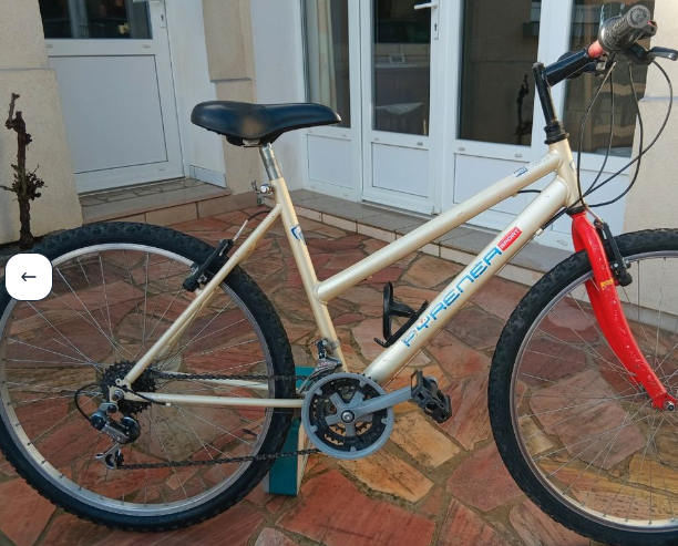 A saisir vélo de ville mixte pyrenea sport en 26 pouces