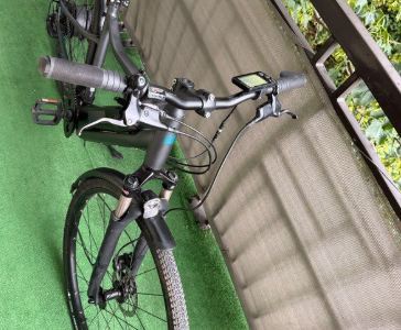 Vélo électrique tout chemin Riverside tout équipé