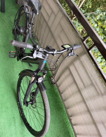 Vélo électrique tout chemin Riverside tout équipé